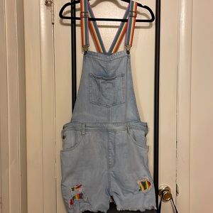 Rainbow Overalls